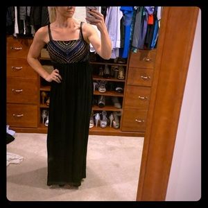 Spaghetti strap maxi dress